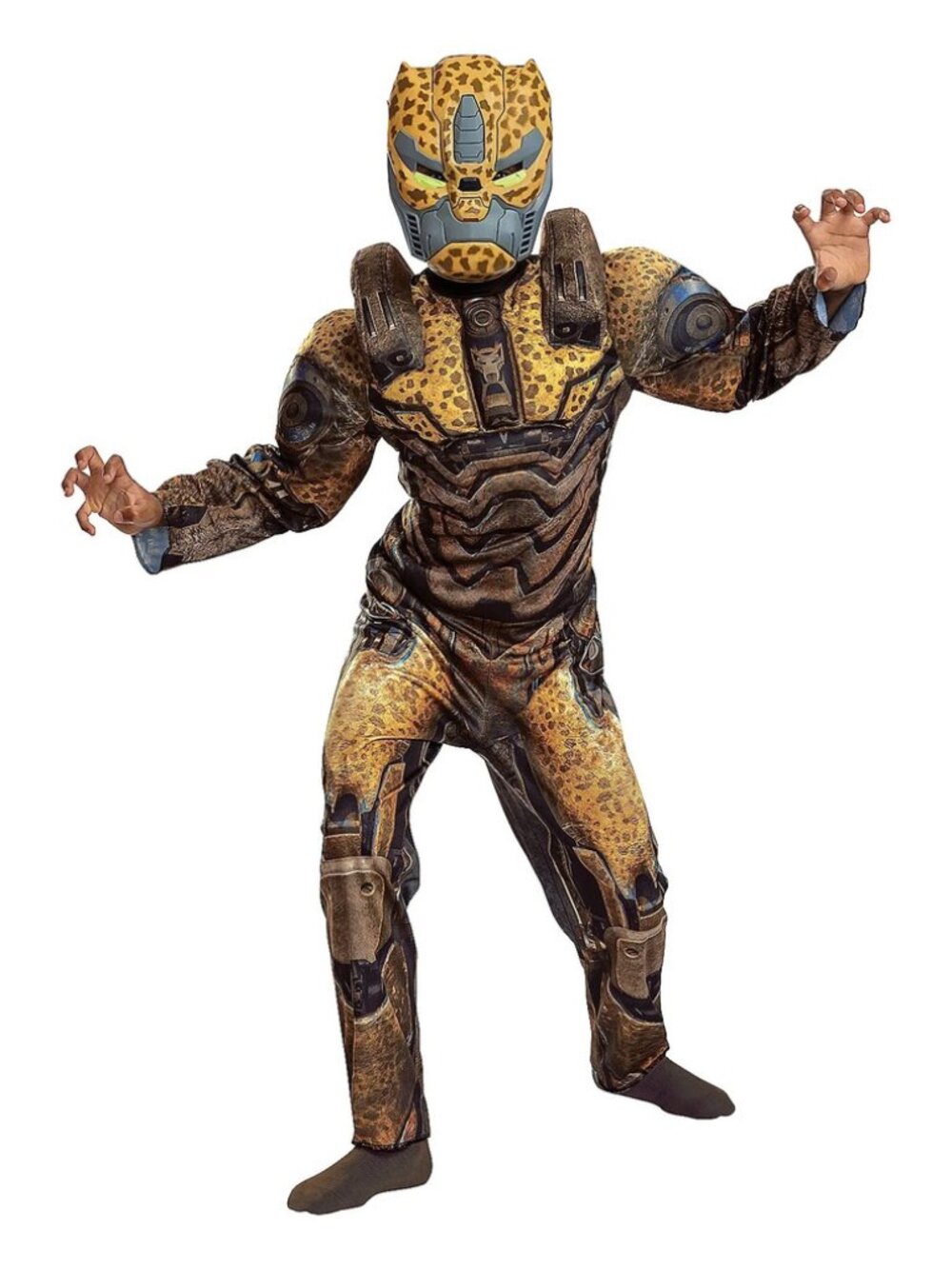 Disguise Boy's Transformers Padded Cheetor Halloween Costume - Small (4-6)